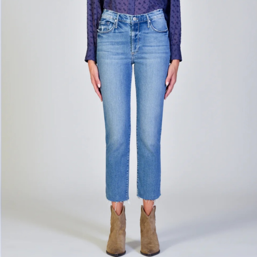 Black Orchid Denim - Brooklyn Straight Leg Boyfriend Jean